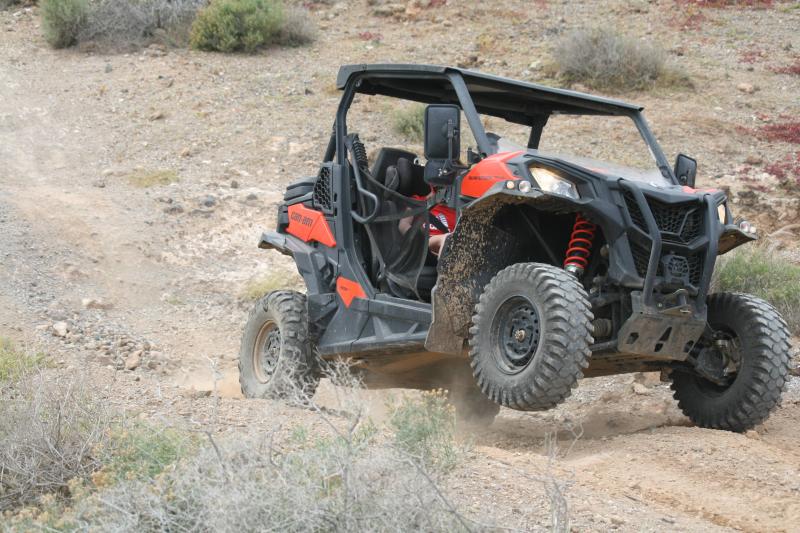 Off-road buggies on private land