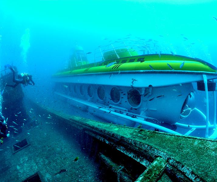 Sous-marin : découvrez les profondeurs de Tenerife !