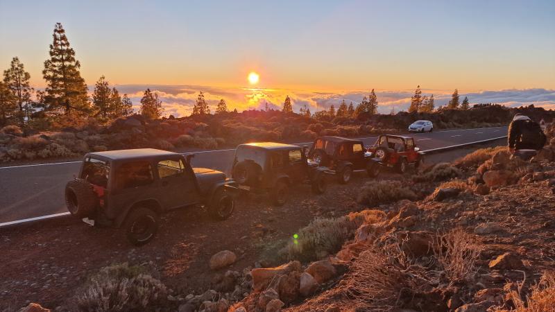 Jeep au Teide