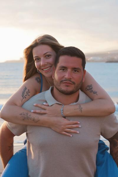 Professional sunset photoshoot in Tenerife