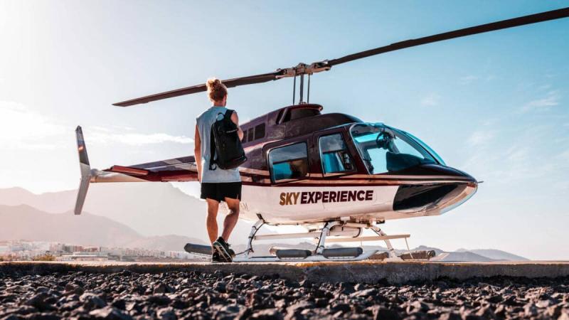 Helicóptero: Descubre los cielos de Tenerife