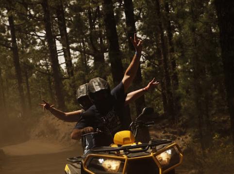 Quad en fôret : Off road