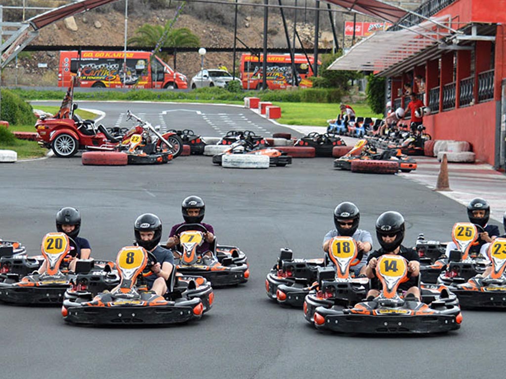 Entdeckung des Karting in Teneriffa