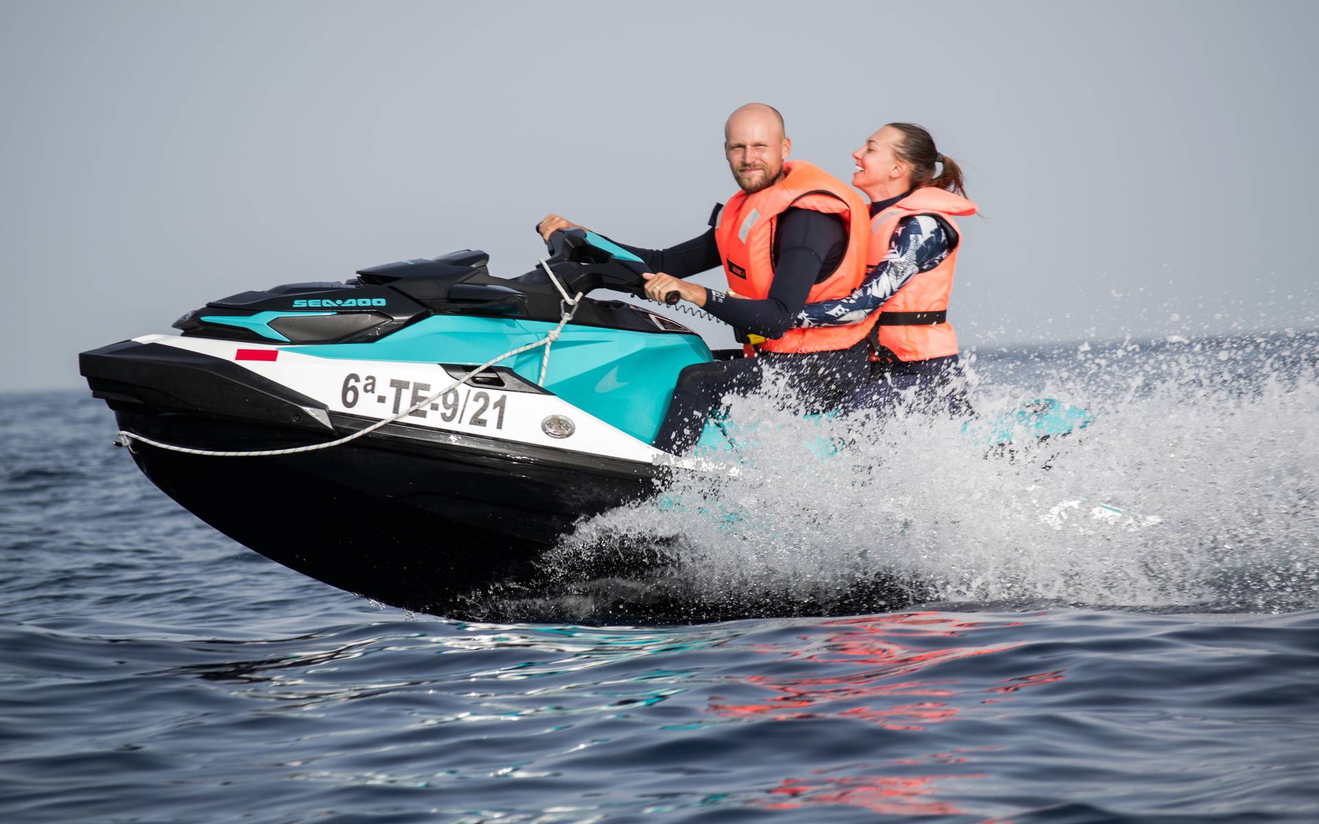 Jetskiauf Teneriffa