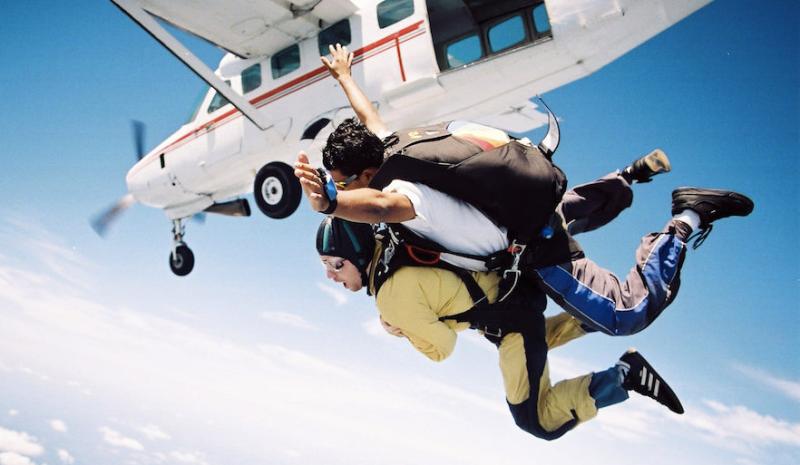 Saut en parachute - Skydiving