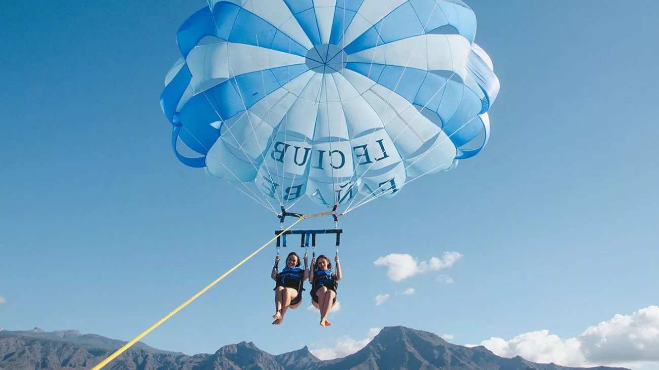 Parascending-Fañabe-Tenerife-Canarias