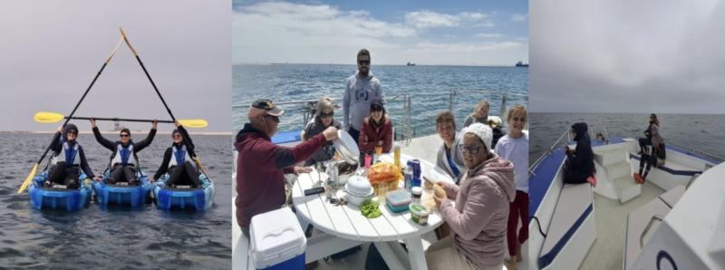 Combo Kayak & Croisière Marine avec déjeuner – Aventure Inoubliable à Walvis Bay