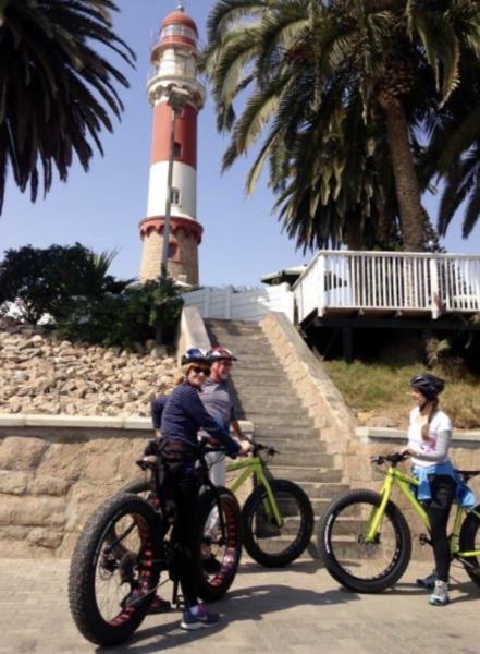 Balade guidée à vélo 2h dans la vieille Ville de Swakopmund